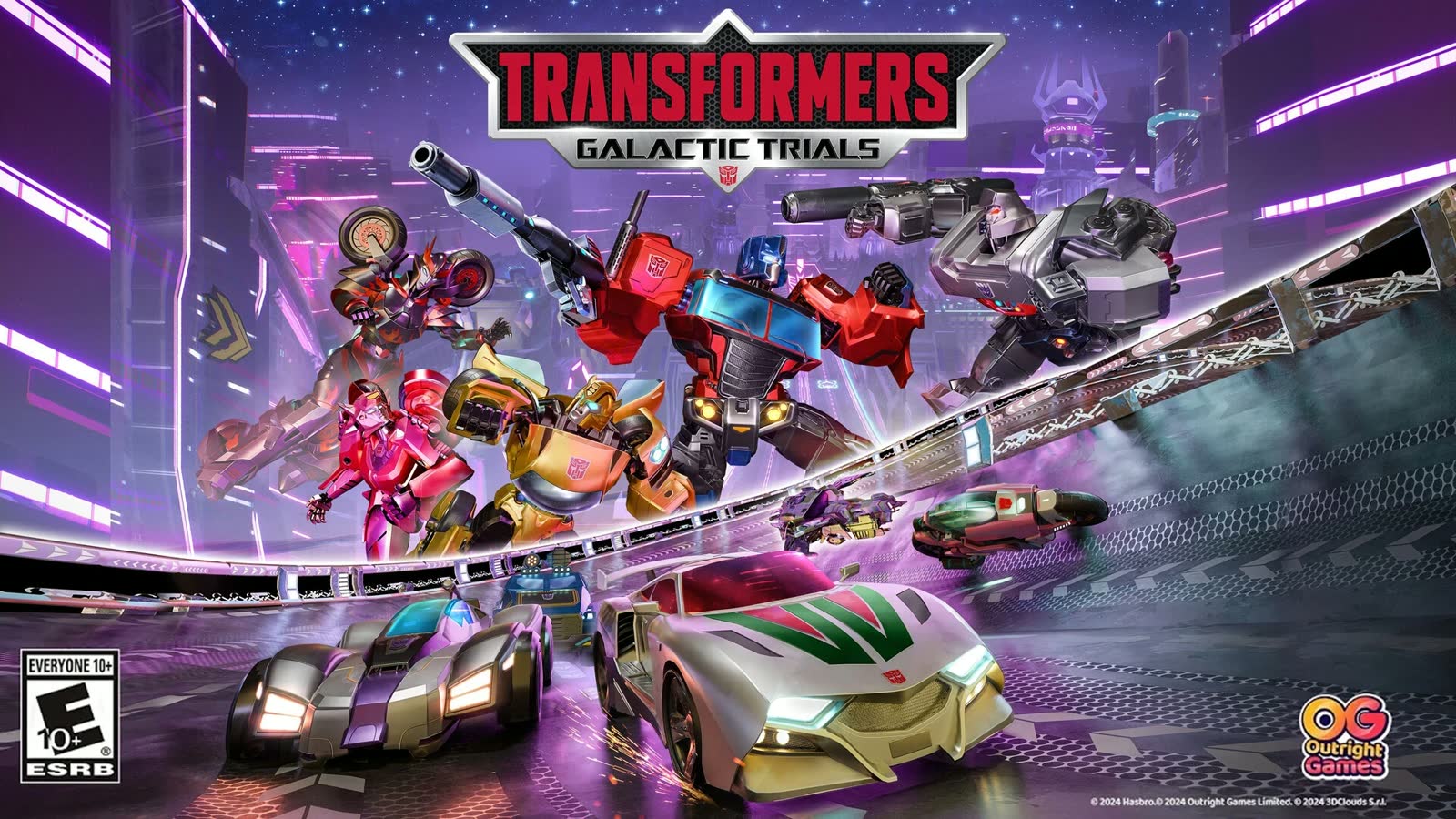 Transformers: Galactic Trials key art by Jeremy Olenski