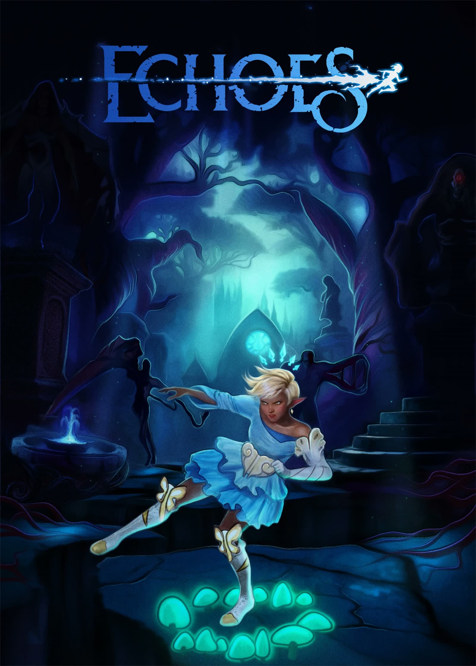 Echoes PC game cover key art by Jeremy Olenski